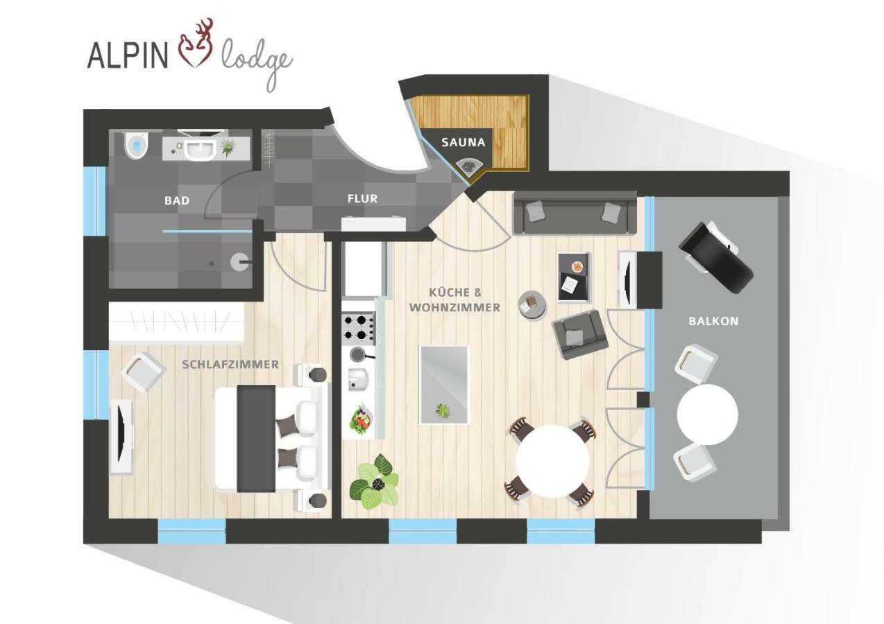 Alpin Lodge Oberstdorf Dış mekan fotoğraf